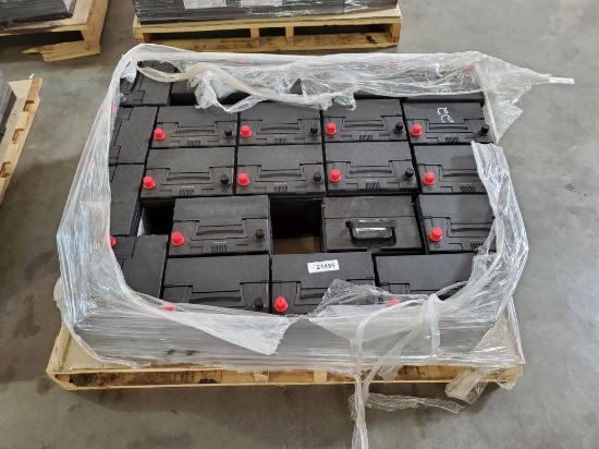(22) Eco Smart Batteries on Pallet