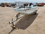 1972 Astro Fiberglass Boat w/Trailer