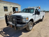 2012 Ford F350 Super Duty Lariat  Super Cab Service Truck Lariat SuperCab Long Bed 4WD