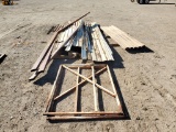 Corrugated Steel Sheets w/Frames and Peak Beams