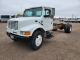 1995 International 4700  80 Inch Wide Steel Cab 68 and Chassis