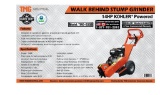 Stump Grinder Kohler  TMG-GSG9