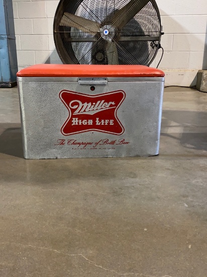 Vintage Miller Aluminum Cooler
