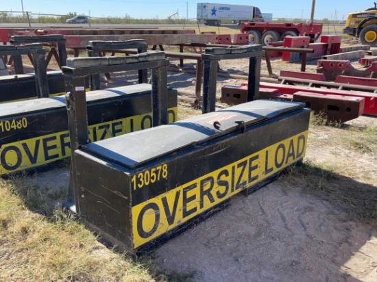 8’ Boom Rack With Toolbox