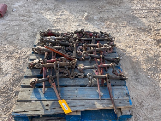 Lot of Ratchet Chain Binders
