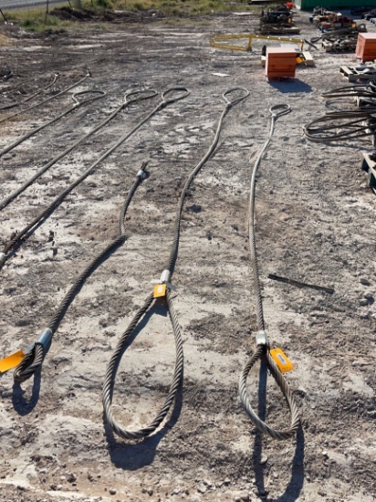 26’ x 1 1/4” Single Leg Cable Sling