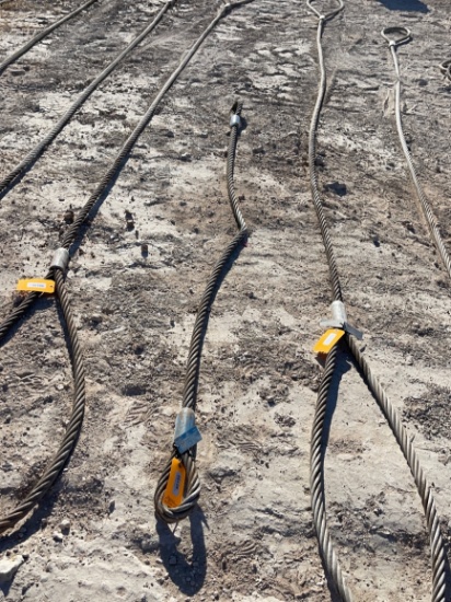 10’ x 1 1/4” Single Leg Cable Sling