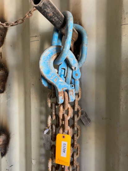 Set of Single Leg Chain Slings