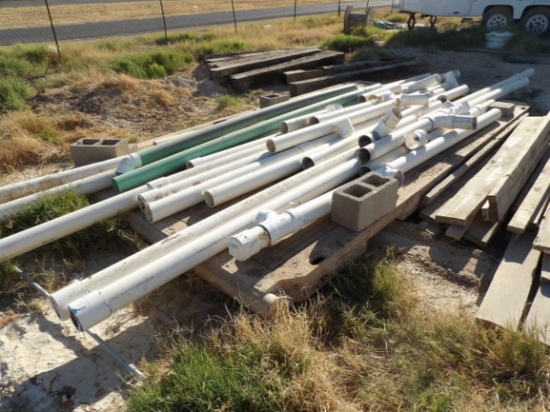 8'x15' Crane Mat With PVC Pipe