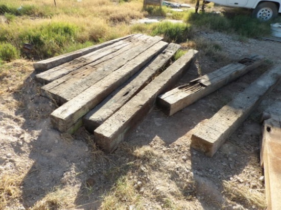 Lot of (9) Cross Ties