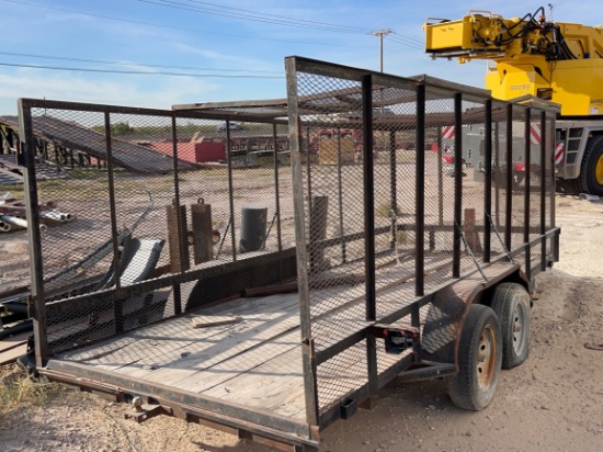 17’ Tandem Axle Trash Trailer