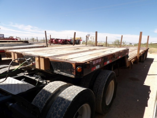1982 Aztec Single Drop Step Deck Trailer
