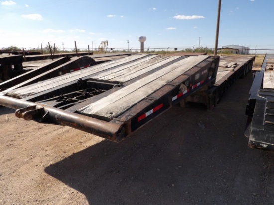 2001 Folding Neck Lowboy Trailer