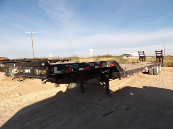 2010 Viking VFD46R16F35T Fixed Neck Lowboy Trailer