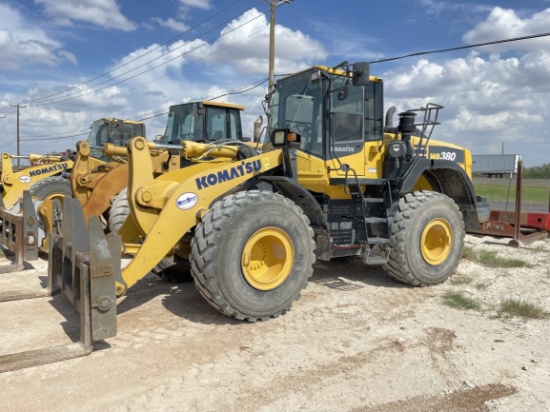 2017 Komatsu WA380-8 Wheel Loader
