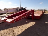 2012 Nuttall 460LB Oilfield Flatbed Trailer