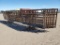 (8) 24' Panels (1) Has 6' Gate