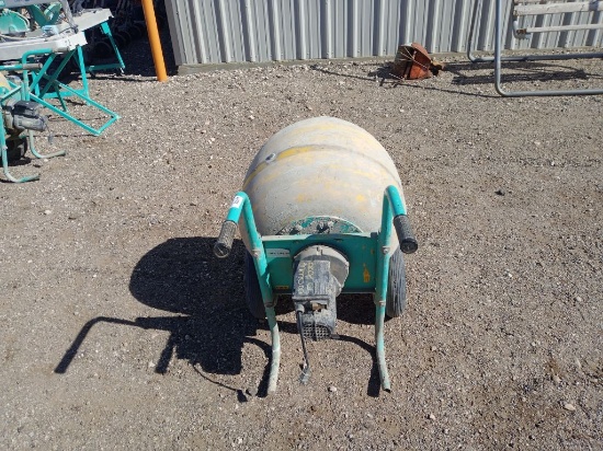 Imer Electric Cement Mixer Wheelman II (POLY DRUM) 5 Cubic