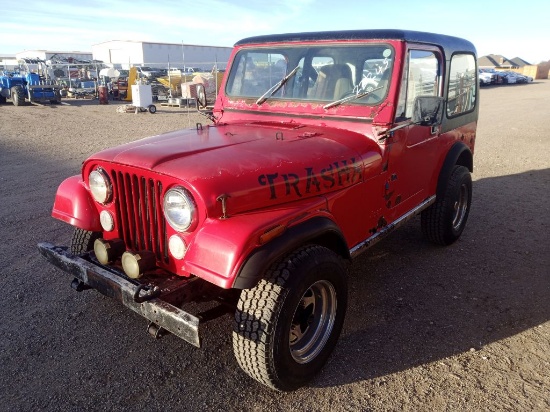 1984 Jeep CJ-7 Base SUV 2D