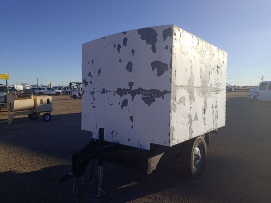 Shop Made Enclosed Cargo Trailer