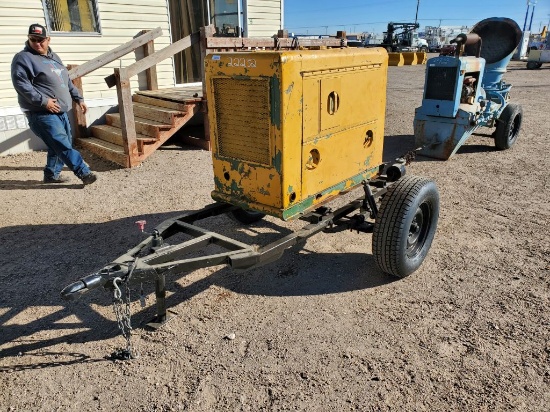 US Army Pull Behind  Gasoline Generator