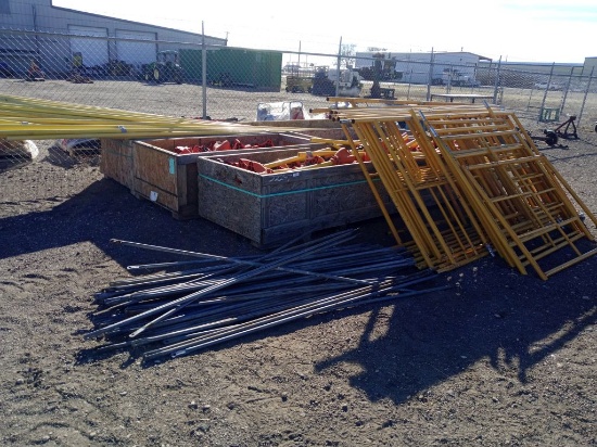 Yellow Scaffolding and Accessories