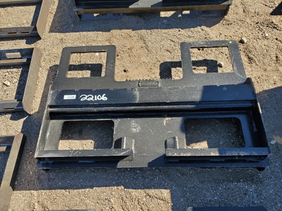 Skid Steer Plate w/Guard 5/16"