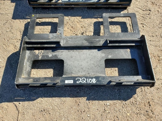 Skid Steer Plate w/Guard 5/16"