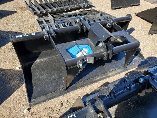78" QT Bucket Grapple Single Cylinder