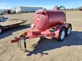 2013 500 Gallon Wylie  Fuel Trailer