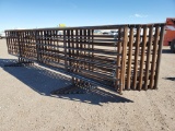 (8) 24' Panels (1) Has 12' Gate