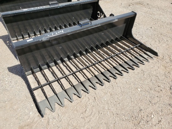 76" QT Skeleton Bucket Low Side