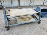 Heavy Duty Welding Table on Wheels