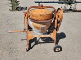 Mobile Electric Cement Mixer