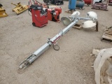 Vertical Light Tower Arm w/Lights Off of Almand Light Tower Gen Set