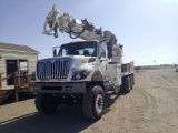 2009 International 7400 Tandem Axle Dual TANDEM Digger Derrick Truck