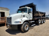 2007 Mack CXN612 600 Tri Axle Cab-Behind-Engine Truck Tractor Dump Truck