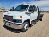 2007 GMC C5500 C Series Conventional Cab Flatbed Truck