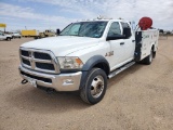 2014 Ram 4500  Crew Cab 4D Service Crane Truck Crew Cab 4WD
