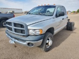 2005 Dodge Ram 3500 SLT Quad Cab 4D Cab and Chassis SLT