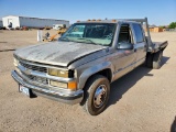 2000 Chevrolet C/K3500 Base / LS Crew Cab 4D Crew Cab Long Flat Bed 4WD