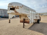 1989 WW Livestock Trailer