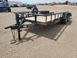 2014 Temple  F20 Flatbed Trailer