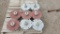 (8) Metal Spools