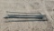 Threaded Standard Rods w/Nuts on Ends