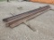 (8) Railroad Rails 16.7ft
