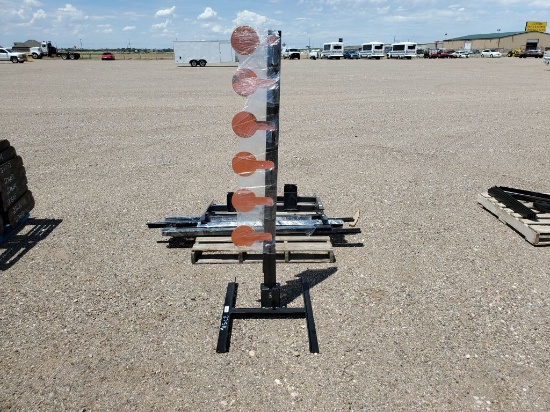 AR500 Dueling Tree for .22 Caliber