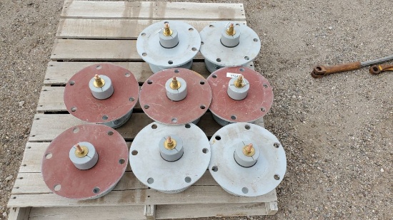 (8) Metal Spools