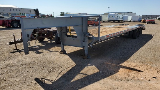 1984 BOUY Flatbed Trailer