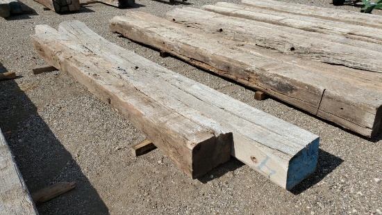(2) Wood Beams 15-1/2" x 12" x 14'